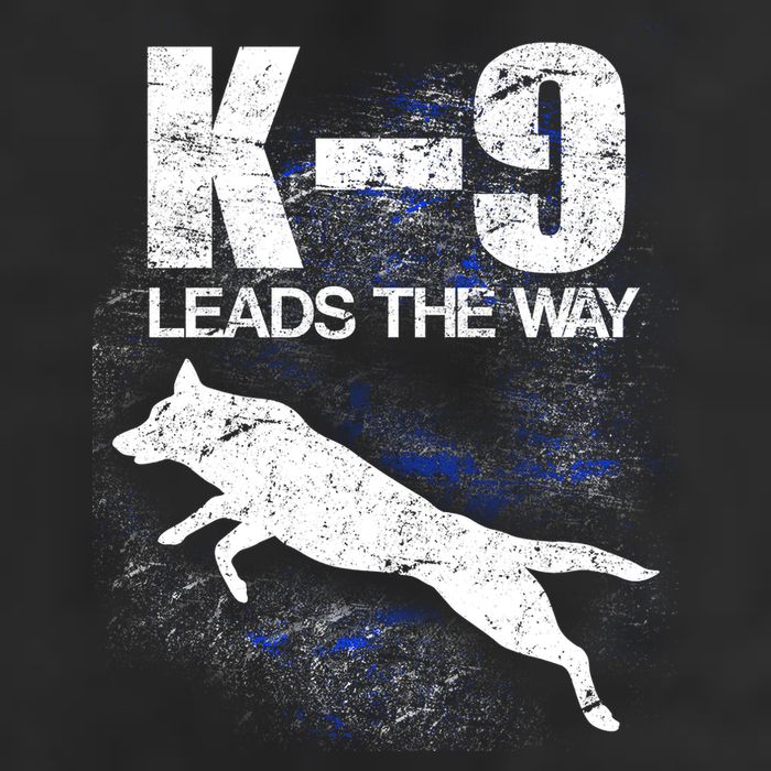K-9 Leads The Way Golf Towel