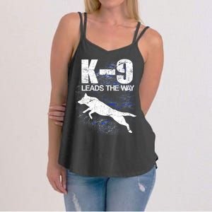 K-9 Leads The Way Women's Strappy Tank