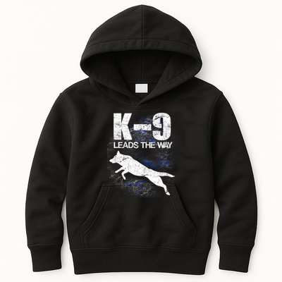 K-9 Leads The Way Kids Hoodie