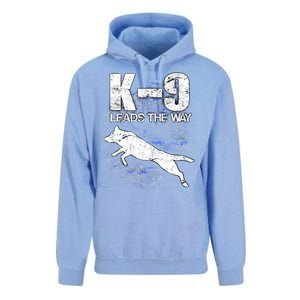 K-9 Leads The Way Unisex Surf Hoodie