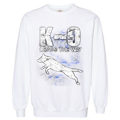K-9 Leads The Way Garment-Dyed Sweatshirt