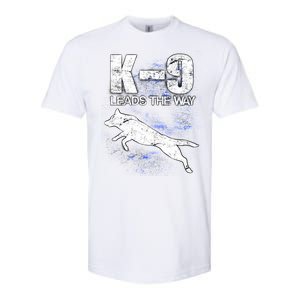 K-9 Leads The Way Softstyle CVC T-Shirt