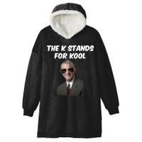 K Stands For Kool David K.Bernard Hooded Wearable Blanket