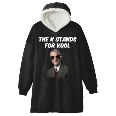 K Stands For Kool David K.Bernard Hooded Wearable Blanket