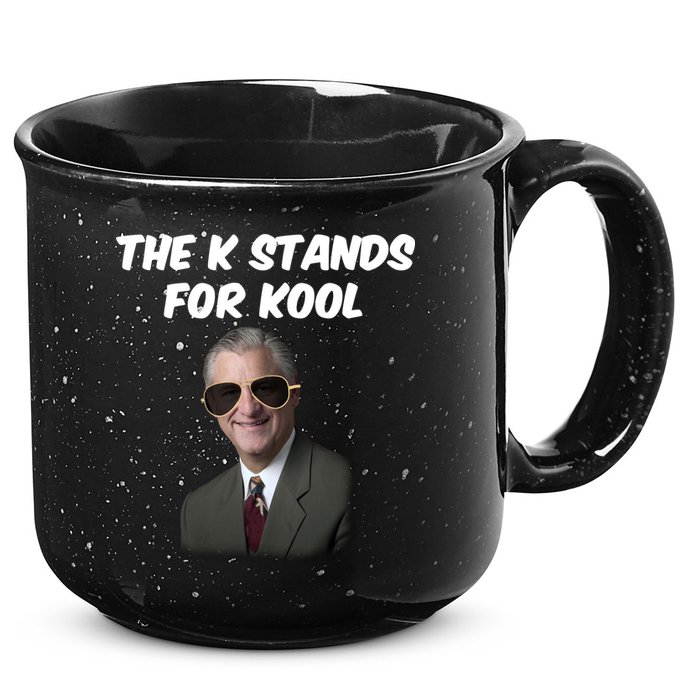 K Stands For Kool David K.Bernard 15oz Campfire Ceramic Mug