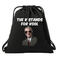 K Stands For Kool David K.Bernard Drawstring Bag