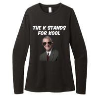 K Stands For Kool David K.Bernard Womens CVC Long Sleeve Shirt