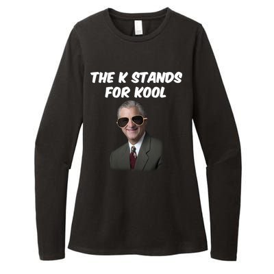 K Stands For Kool David K.Bernard Womens CVC Long Sleeve Shirt