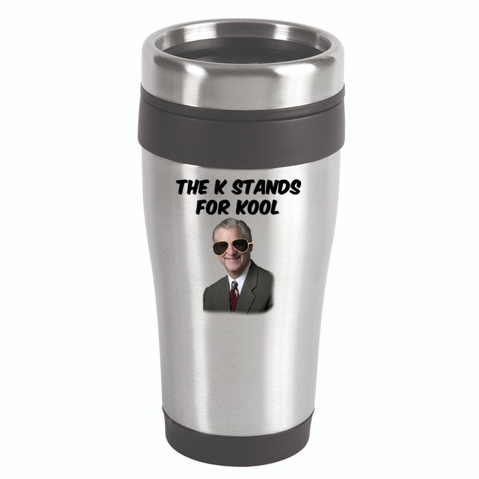 K Stands For Kool David K.Bernard 16oz Travel Tumbler