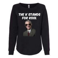 K Stands For Kool David K.Bernard Womens California Wash Sweatshirt