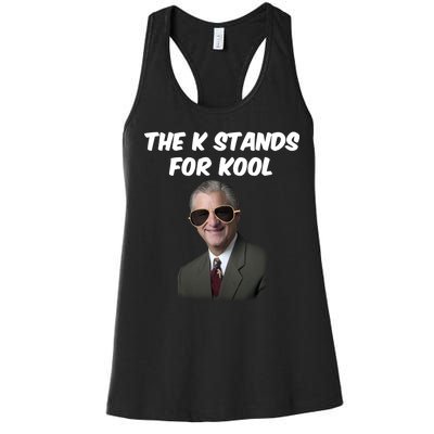 K Stands For Kool David K.Bernard Women's Racerback Tank