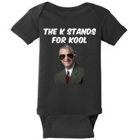 K Stands For Kool David K.Bernard Baby Bodysuit