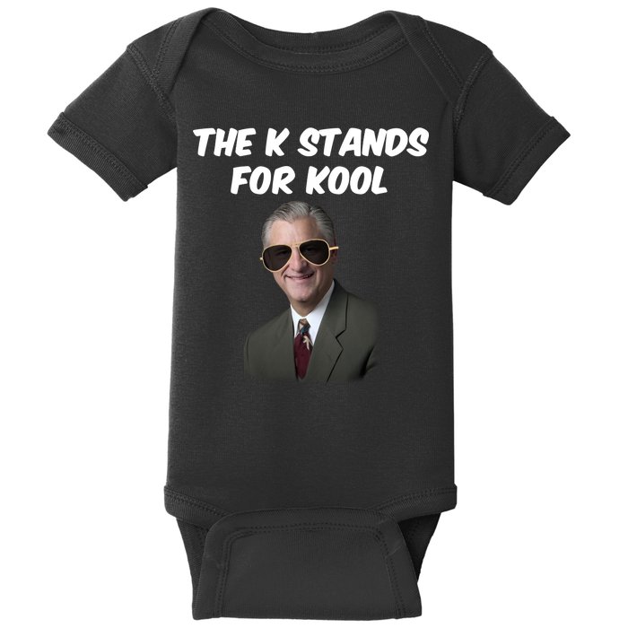 K Stands For Kool David K.Bernard Baby Bodysuit