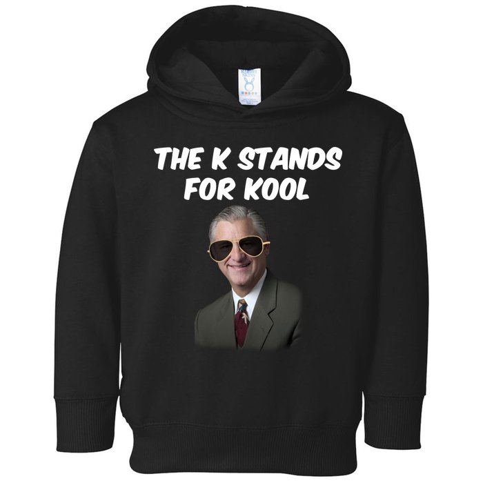 K Stands For Kool David K.Bernard Toddler Hoodie