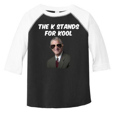 K Stands For Kool David K.Bernard Toddler Fine Jersey T-Shirt