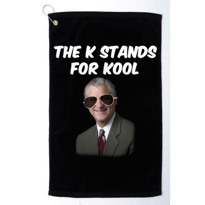 K Stands For Kool David K.Bernard Golf Towel