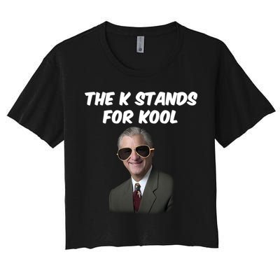 K Stands For Kool David K.Bernard Crop Top
