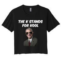 K Stands For Kool David K.Bernard Crop Top