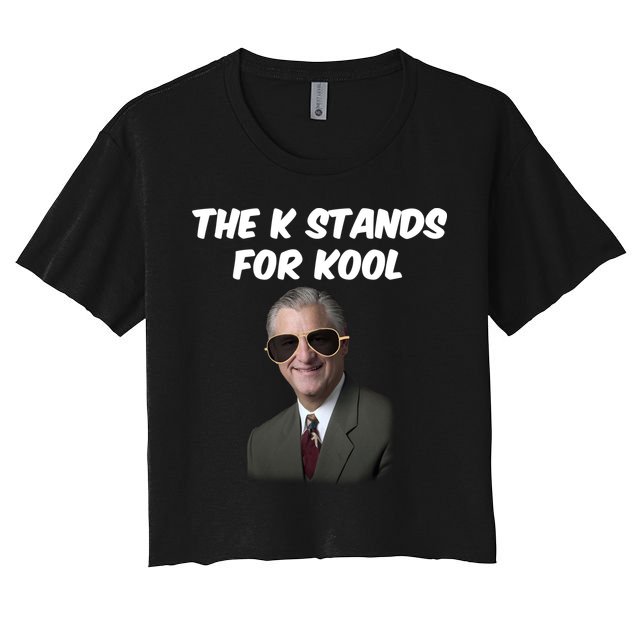 K Stands For Kool David K.Bernard Crop Top