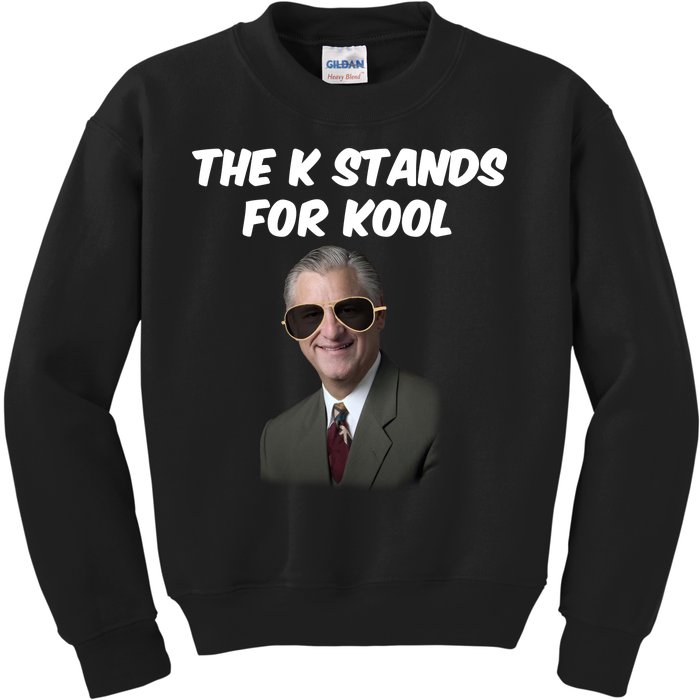 K Stands For Kool David K.Bernard Kids Sweatshirt