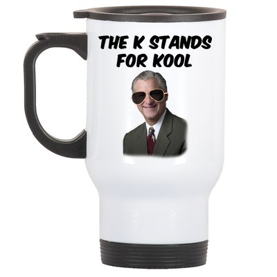 K Stands For Kool David K.Bernard Stainless Steel Travel Mug