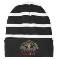 Kentucky 150th 2024 Run Ky Derby Striped Beanie with Solid Band