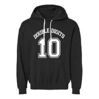 K.i.d.s 10th Birthday Double Digits Day Garment-Dyed Fleece Hoodie