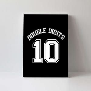 K.i.d.s 10th Birthday Double Digits Day Canvas