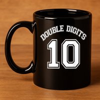 K.i.d.s 10th Birthday Double Digits Day 11oz C Handle Ceramic Mug