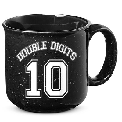 K.i.d.s 10th Birthday Double Digits Day 15oz Campfire Ceramic Mug