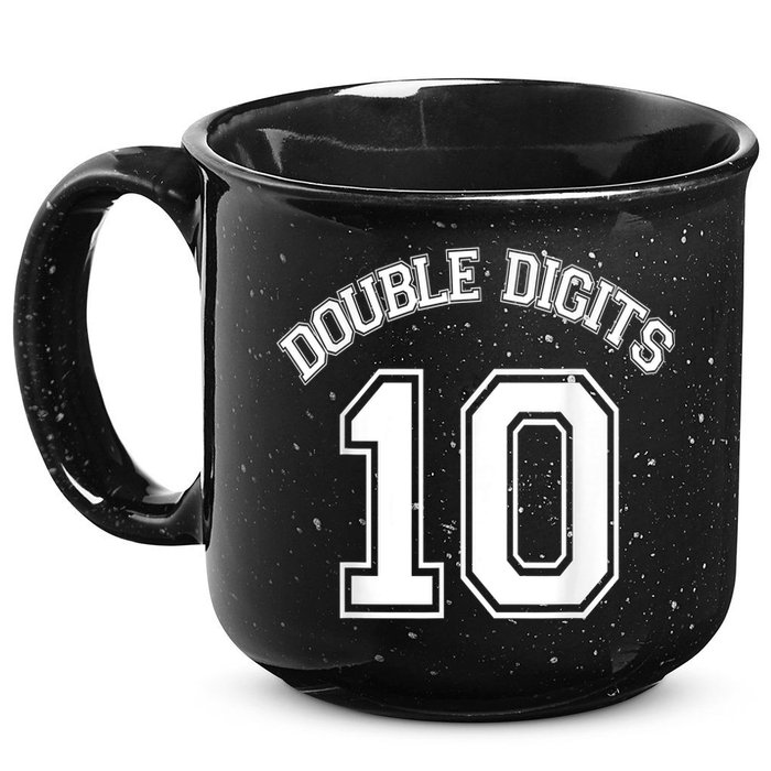 K.i.d.s 10th Birthday Double Digits Day 15oz Campfire Ceramic Mug