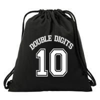 K.i.d.s 10th Birthday Double Digits Day Drawstring Bag