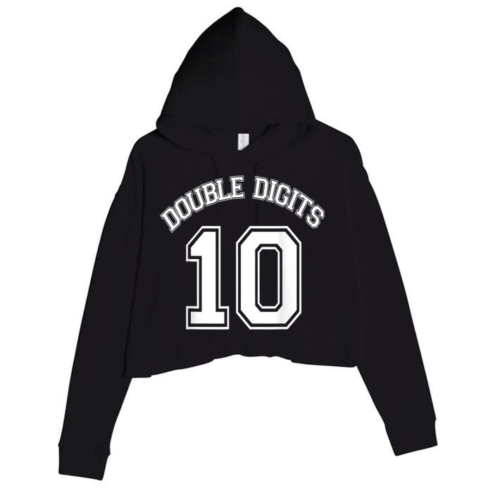 K.i.d.s 10th Birthday Double Digits Day Crop Fleece Hoodie