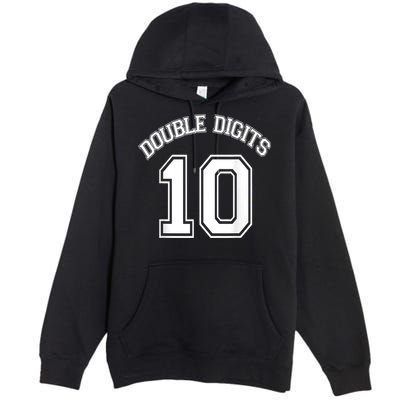 K.i.d.s 10th Birthday Double Digits Day Premium Pullover Hoodie