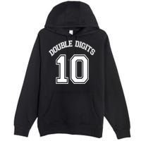 K.i.d.s 10th Birthday Double Digits Day Premium Pullover Hoodie