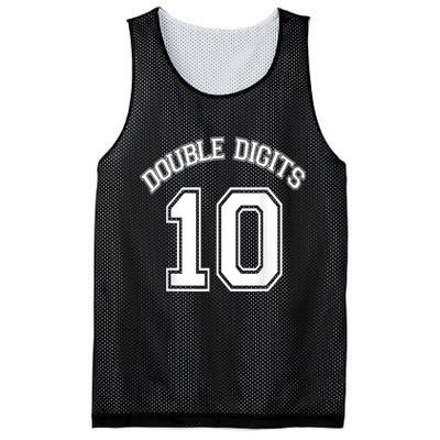 K.i.d.s 10th Birthday Double Digits Day Mesh Reversible Basketball Jersey Tank