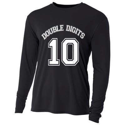 K.i.d.s 10th Birthday Double Digits Day Cooling Performance Long Sleeve Crew