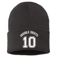K.i.d.s 10th Birthday Double Digits Day Sustainable Knit Beanie