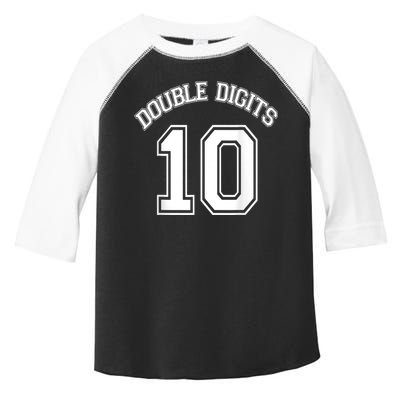 K.i.d.s 10th Birthday Double Digits Day Toddler Fine Jersey T-Shirt