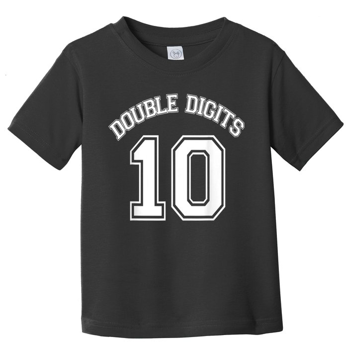 K.i.d.s 10th Birthday Double Digits Day Toddler T-Shirt