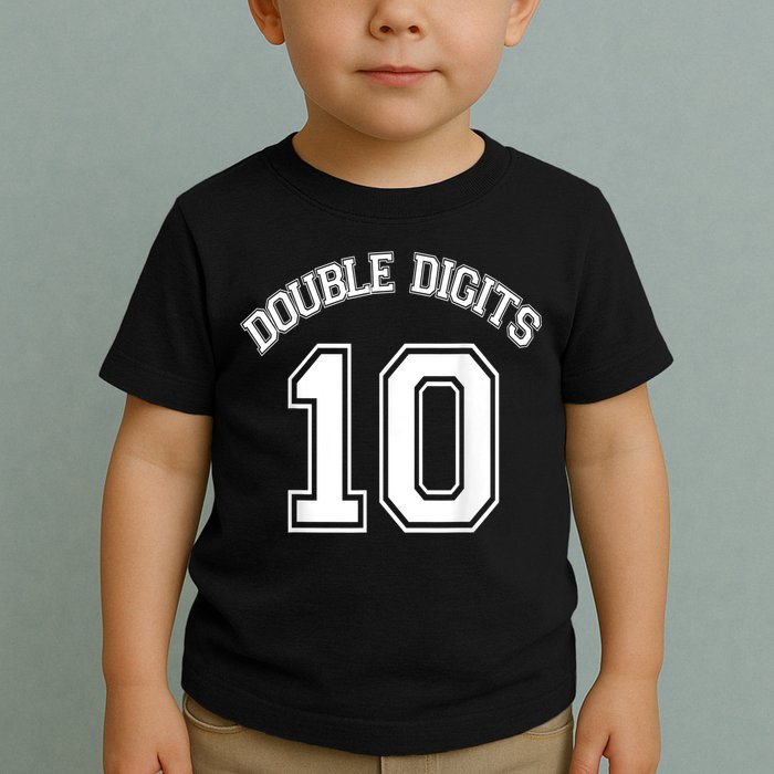 K.i.d.s 10th Birthday Double Digits Day Toddler T-Shirt