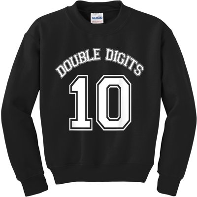 K.i.d.s 10th Birthday Double Digits Day Kids Sweatshirt
