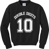 K.i.d.s 10th Birthday Double Digits Day Kids Sweatshirt