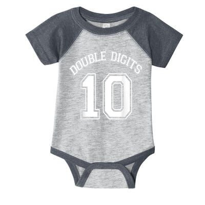 K.i.d.s 10th Birthday Double Digits Day Infant Baby Jersey Bodysuit