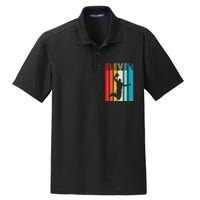 Kids 11th Birthday Basketball Lover Gift 11 Years Old Retro Dry Zone Grid Polo