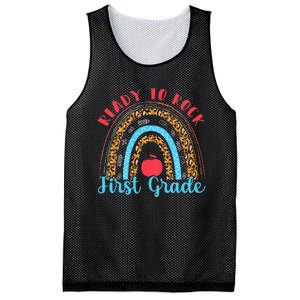 Kids 1st Grade Ready To Rock First Grade Mesh Reversible Basketball Jersey Tank