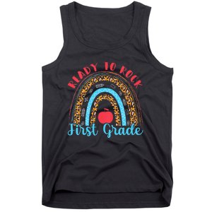 Kids 1st Grade Ready To Rock First Grade Tank Top