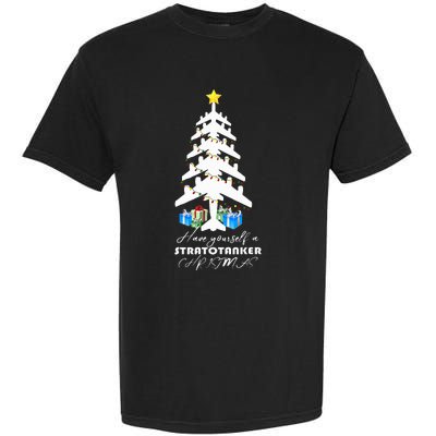 Kc 135 Stratotanker Christmas Tree Garment-Dyed Heavyweight T-Shirt