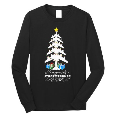 Kc 135 Stratotanker Christmas Tree Long Sleeve Shirt