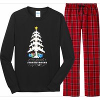 Kc 135 Stratotanker Christmas Tree Long Sleeve Pajama Set